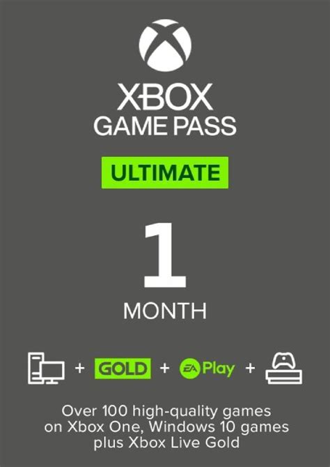 What is Ultimate 1 month Xbox?