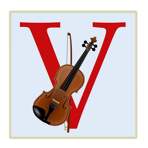 What is V in violin?