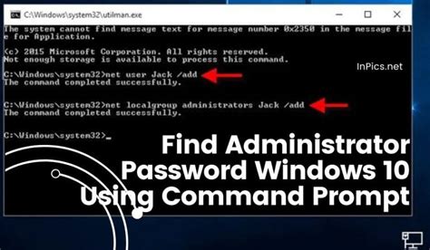 What is Windows default admin password?