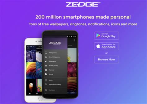 What is Zedge used for?
