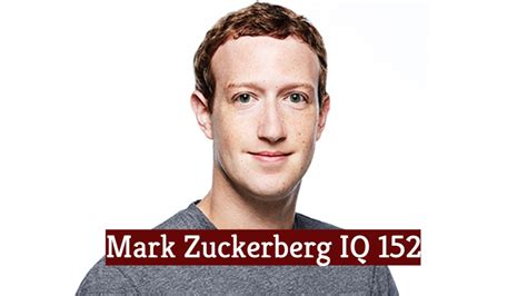 What is Zuckerberg's IQ?