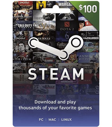 What is a $100 steam card?