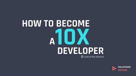 What is a 10x developer?