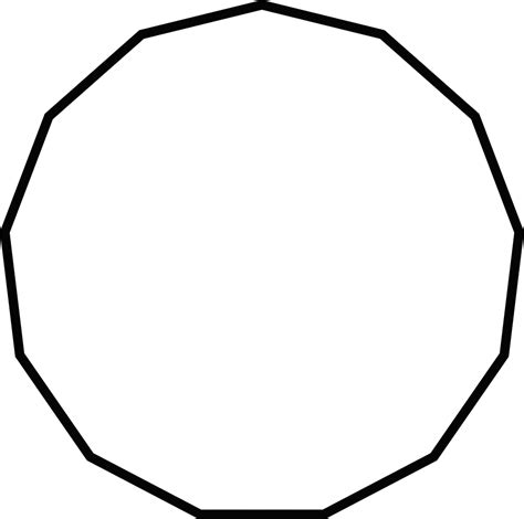 What is a 13 sided shape called?