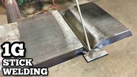 What is a 1G welding test?