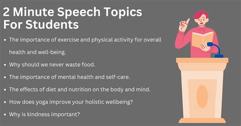 What is a 2 minute speech?