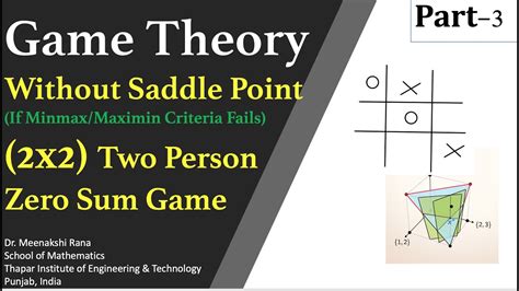 What is a 2 person game in game theory?