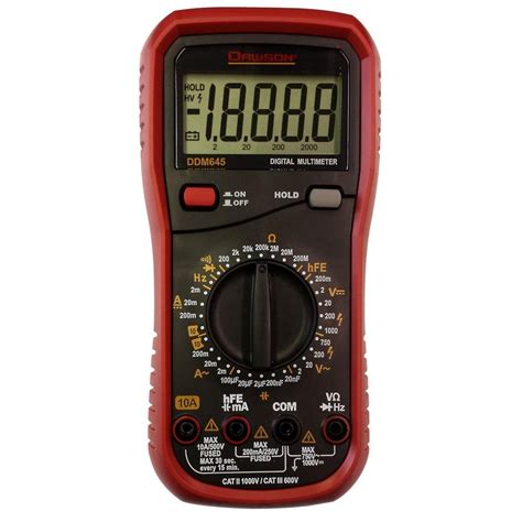 What is a 20000 count multimeter?