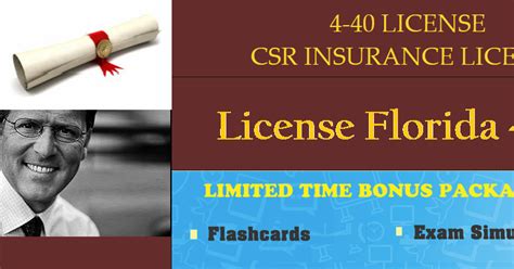 What is a 4-40 insurance license in Florida?