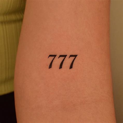 What is a 777 tattoo?