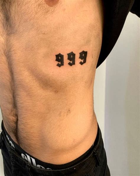 What is a 999 tattoo?