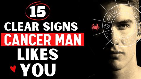 What is a Cancer man attracted to?