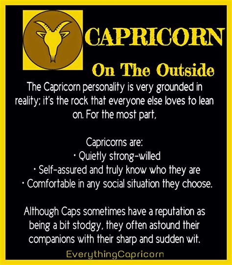 What is a Capricorn body type?