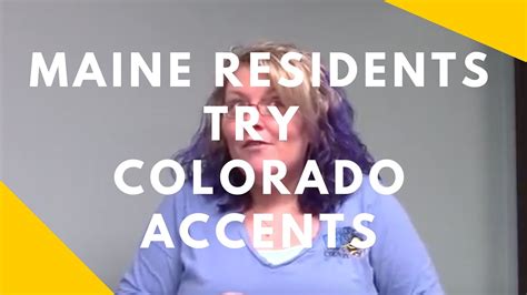 What is a Colorado accent?