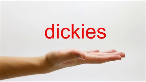 What is a Dickie slang?