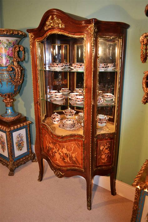 What is a French display cabinet called?