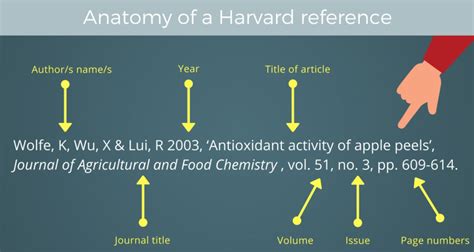 What is a Harvard reference example?