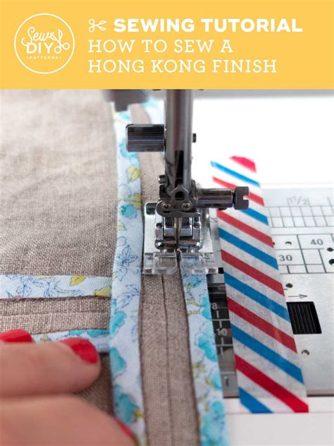 What is a Hong Kong finish in sewing?