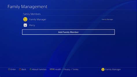 What is a PlayStation family manager?