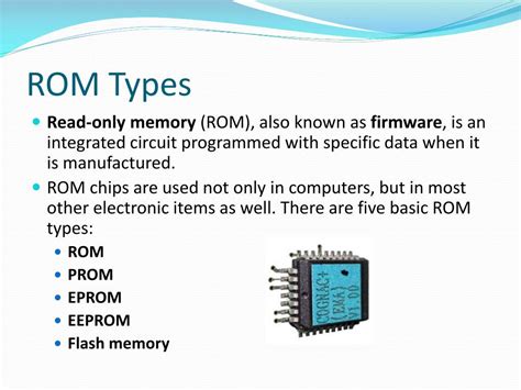 What is a ROM example?