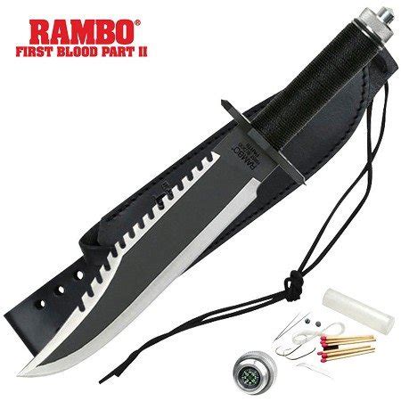 What is a Rambo knife UK slang?