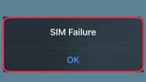 What is a SIM failure?
