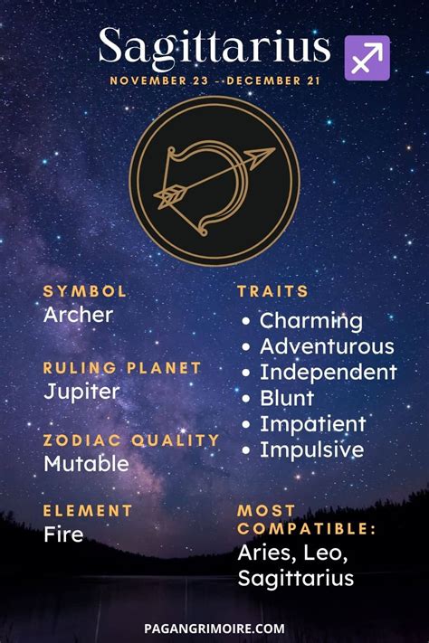 What is a Sagittarius type?