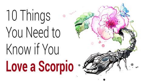 What is a Scorpio love language?