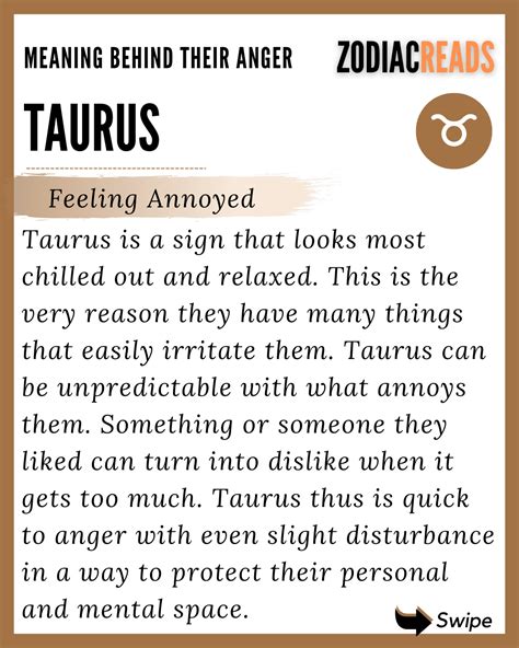 What is a Taurus anger level?