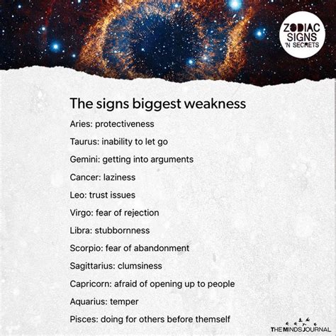 What is a Taurus biggest weakness?