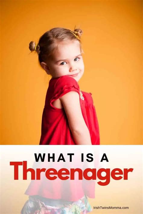 What is a Threenager?