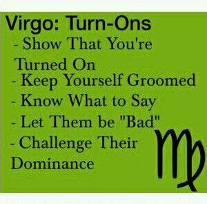 What is a Virgo turn on?