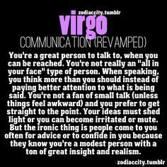 What is a Virgos communication style?