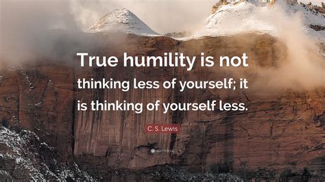 What is a beautiful quote about humility?