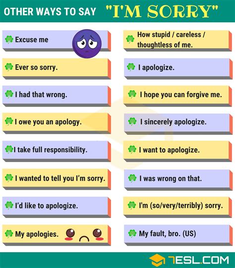 What is a better word for sorry?