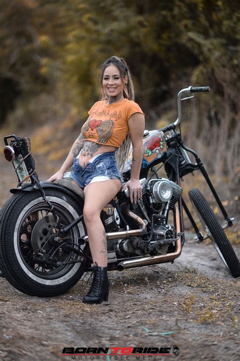 What is a biker babe?