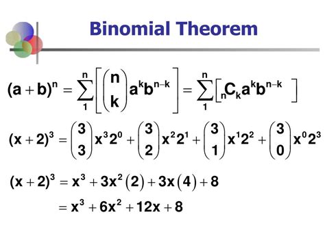What is a binomial example number?
