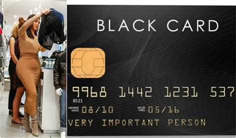 What is a black card limit?