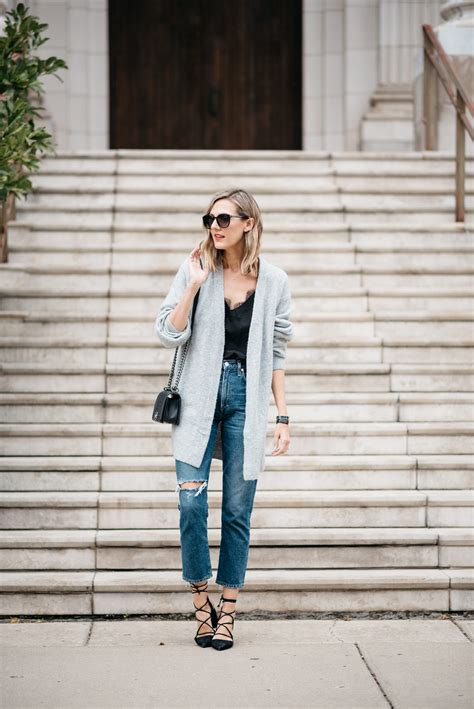 What is a boyfriend style cardigan?