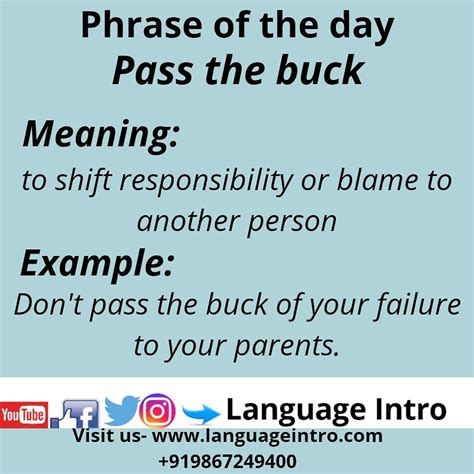 What is a buck in slang?