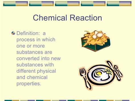 What is a chemical reaction easy definition?