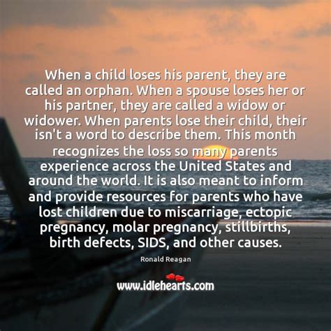 What is a child called when they lose one parent?