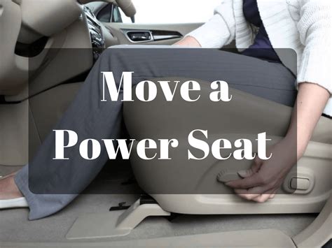 What is a common problem that would cause a power seat to not move in one direction for example the seat will move forward but not backward?