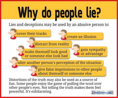 What is a common type of lie?