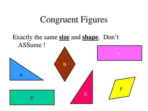What is a congruent figure?