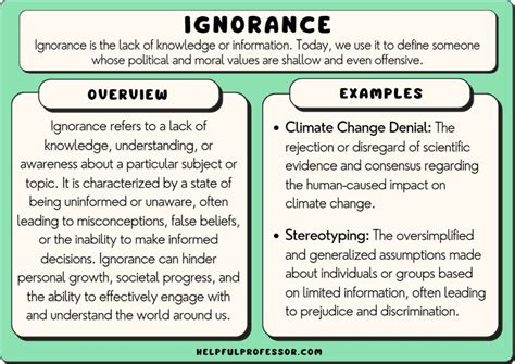 What is a connotation of ignorance?