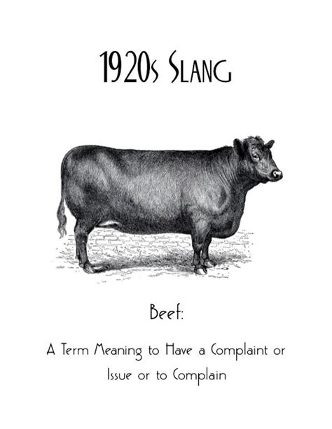 What is a cow in slang?