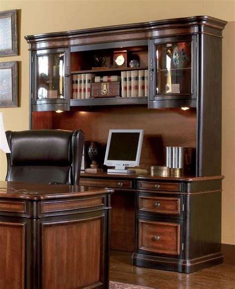 What is a credenza in an office?