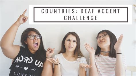 What is a deaf accent?