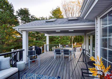 What is a deck not attached to a house called?